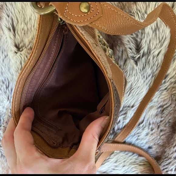 Fossil patchwork leather purse - Picture 3 of 3